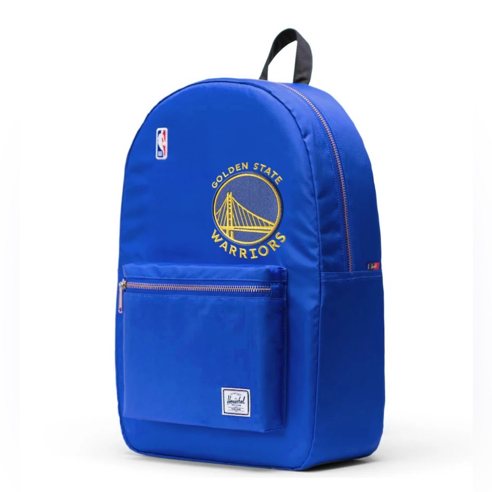 NWOT Herschel Supply Co. Golden State Warriors NBA Satin Settlement Back…